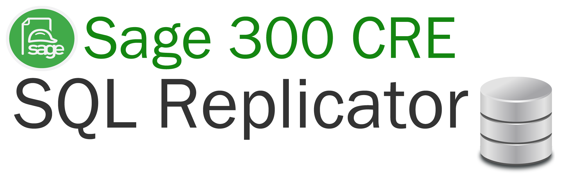Sage 300 CRE SQL Replicator Logo