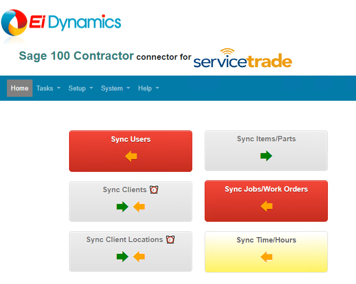 ServiceTrade Connector Interface